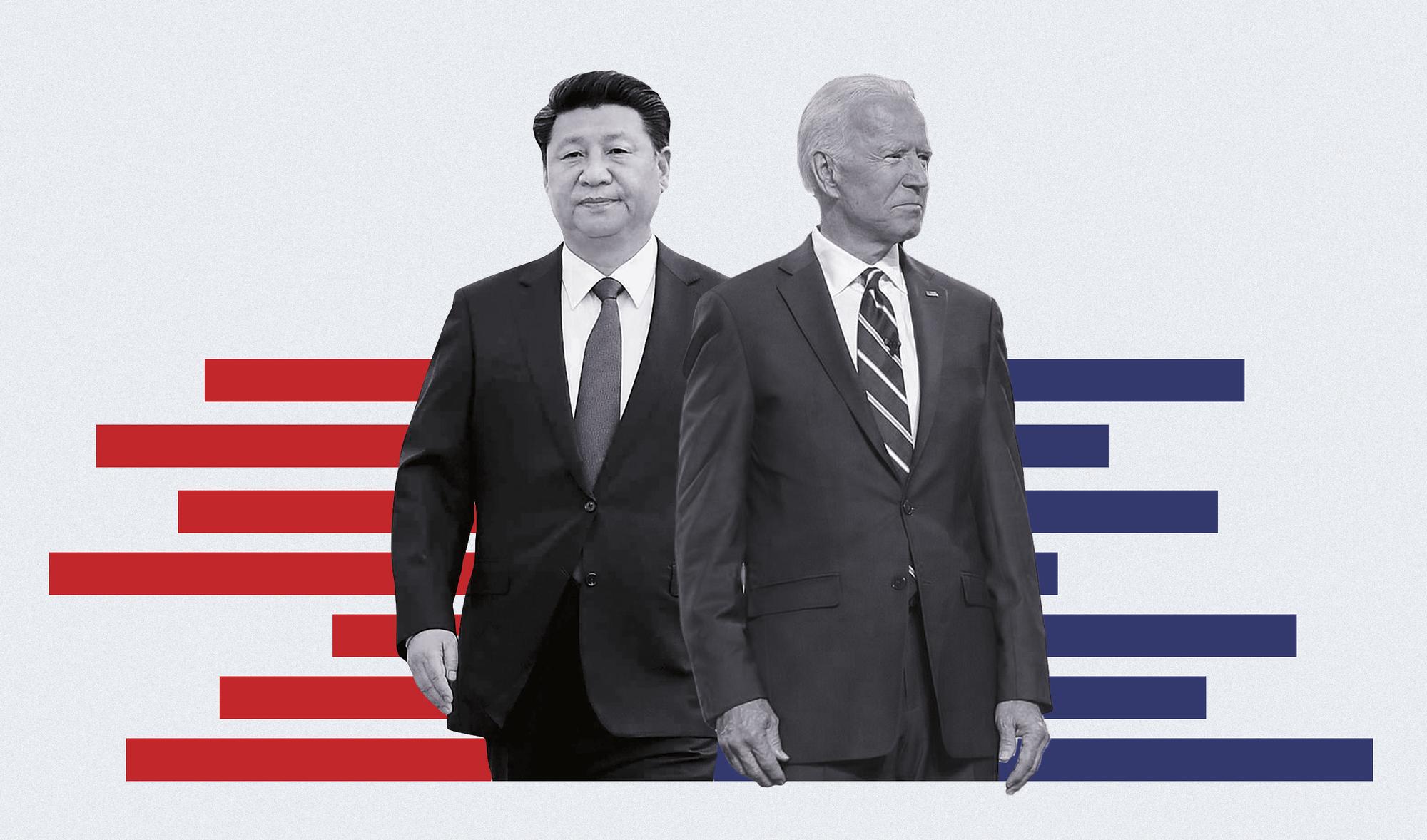 montaje biden Xi Jinping